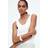 H&M Strikket Tanktop - Hvid