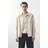 H&M Regular Fit Cotton Twill Overshirt - Beige