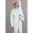 H&M Ladies Soft Oversized Denim Shirt - Blue Feather