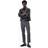 H&M Slim Fit Cropped Trousers - Grey