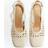 H&M Dame Slingbacks I Flettet Canvas - Beige