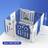 LivingAndHome Foldable Baby Playpen Toddler Activity Center 106 cm
