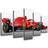 Cuadros Cámara Väggmålning Formel 1 Bil Ferrari F1 SF71-H 165 x 62 cm Väggdekor 165x62cm 5st