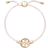 Tory Burch Miller Slider Bracelet Gold/Pink (OS)