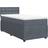 vidaXL mit Matratze Dunkelgrau 80x200 cm Boxspringbett 80x200cm