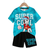Shein pcs Casual Simple Cartoon Dog Graphic Loose Crew Neck Short Sleeve TShirt And Shorts Set Suitable For Summer