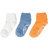 Polarn O. Pyret Three Pack Antislip Kids Socks Orange 4-6y x