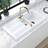 Astini Canterbury 150 1.5 Bowl Gloss White Ceramic Kitchen Sink
