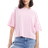 Bershka Boxy Fit Oversized Tee - Pink