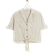 River Island Womens Beige Linen Tie Front Shirt