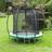 Leapfrog 6ft Lantern Shaped Trampoline Package Green