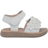 Shein pair Cute Girls Pearl Decor Hook And Loop Thick Sole Soft Sole Sandals