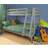 Comfy Living Bexley Wooden Triple with Kerri Bunk Bed 131x196cm