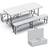 Vounot Bierzeltgarnitur Klappbar 3-teilig Set 180x75x72 cm