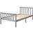 Three Posts Aadi Solid Wood Shaker Bed Frame 155x200cm