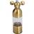 Cosy@home Stainless Steel Salt and Pepper Grinder Manual Ceramic Grinding Core Portable Grinder for Kitchen Golden Pepper Mill, Salt Mill