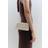 Mango Pearl Clutch Bag - Light Beige