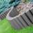 Parkland Palisade Lawn Edge Plant Border Path Set of 8 2.2m Grey