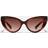 Dolce & Gabbana Dg Hinge Sunglasses Acetate Turtle Brown Cat Eye Brown