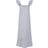 Pieces Flutter Strap Tiered Cami Maxi Dress - Blue Stripe
