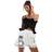 Stradivarius Co Ord Summer Print Embroidery Short - Multi