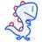 Forever Light LED Neon Plexi Baby Dino FLNJ01 Nattlampa