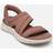 Skechers Go Walk Flex Sandal Enticing - Brun