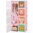 Casart Portable Kids Wardrobe 8-Cube Baby Closet Dresser Pink