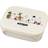 Rätt Start Mumin Family Lunch Box Tin 13 x 17 cm Beige