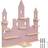 tectake Kinder Tonie Regal 21 Tonies 20 cm Rosa