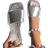Shein New Arrival Women's Fashion Flat Sandals With Exposed Toe Design, Silver Snake Print Embossed Decor And Rubber Sole. Suitable For Party, Holiday, Wedd