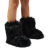 Shein Women's Long Boots, Winter Warm & Non-slip Lined Knee High Boots, Fashionable Snow Boots