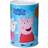 Stor Peppa Pig Kids Money Piggy Bank Coin Saving Cash Tin Metal Box Box Boys Girls M