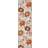 Ekelund Linneväveri Kvällsblom 35x120 cm Multi Bordsduk