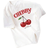 Shein Teen Girl YK Casual And Versatile Summer Cherry Short Sleeve TShirt