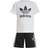 adidas Adicolor Shorts Tee Kids sæt Black White 128
