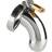 Mr. Steel The Brig Male Chastity Device Silver