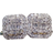 Shein Pair Fashion Cubic Zirconia Stud Earrings For Women For Wedding Engagement Anniversary Party Jewelry Valentine's Day Gift