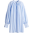 H&M Dame Blå Oversized kjole med knyting
