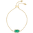 Kendra Scott Elaina May Birthstone Bracelet - Gold/Emerald
