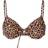 Pieces Bikini Overdel Lippa - Black/Leo