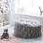 Dunelm Kids Skylar Mongolian Faux Fur Bean Bag Grey