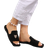 Shein Vintage Flat SlipOn Sandals With Open Toe And Exposed Heel For Summer