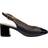 Hotter Shimmy Heeled Shoes - Black/Patent