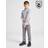Under Armour Tech Twist 1/4 Zip Tracksuit Children - Grey