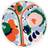 Marimekko Karuselli 20 cm White-d Blue-Orange-Light Pink Flat tallrik 20cm