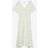 Vero Moda Flora Olga Ss 7/8 Dress Dress - Hvid