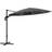 OutSunny 3 m Garden Parasol with Solar Powered Lights