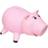 TA Cute Pink Plastic Piggy Bank