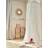 Vertbaudet Heart Bed Canopy Essentiels Printed Beige